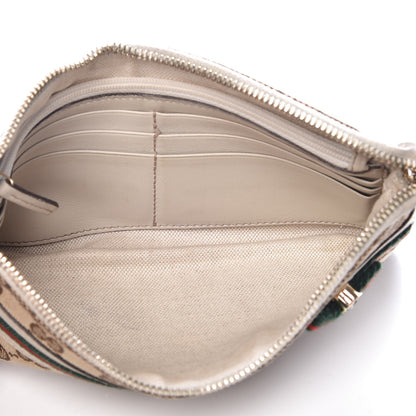 Gucci Monogram Mayfair Wristlet Off White 5 of 13