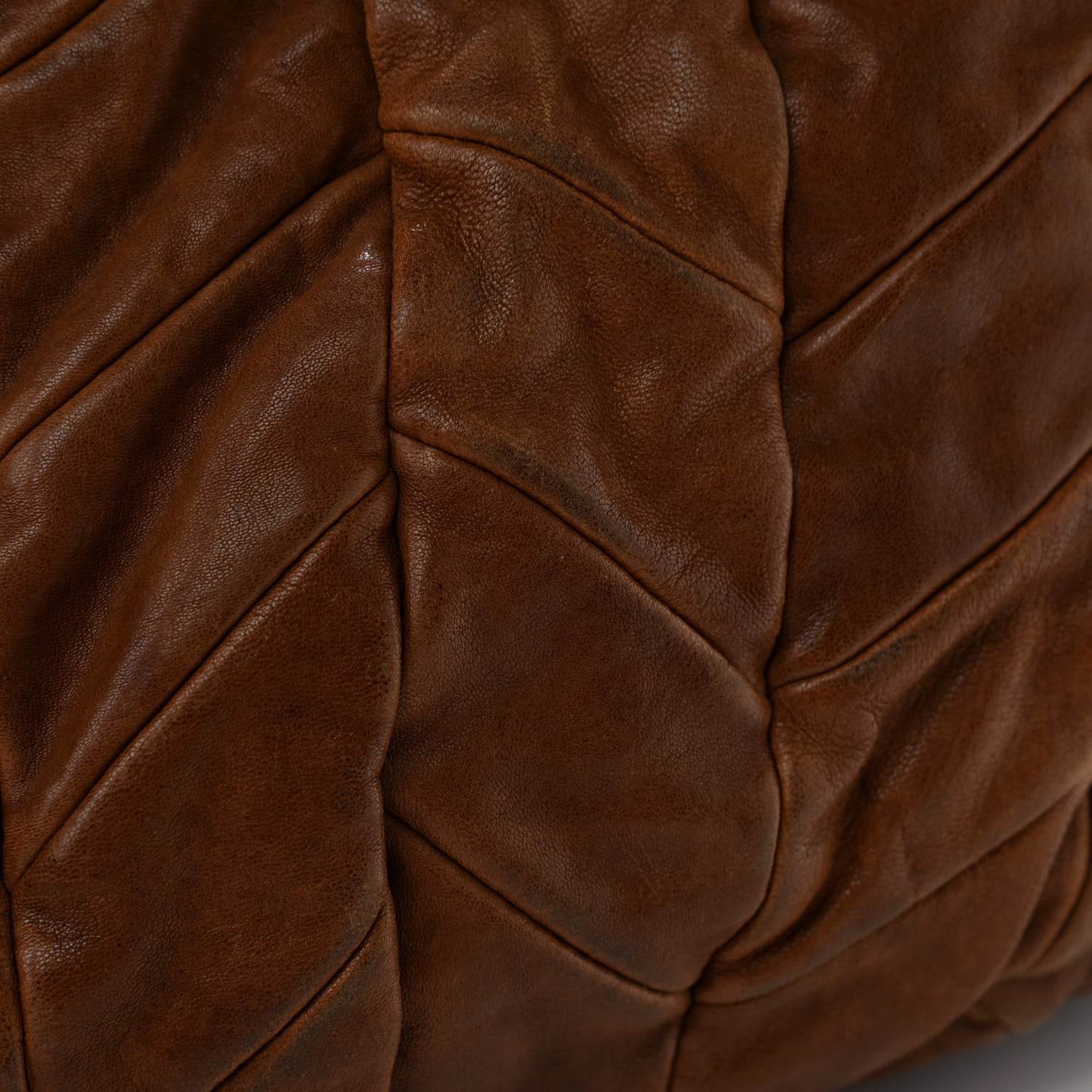 Miu Miu Nappa Large Patchwork Tote Brown 18 of 23