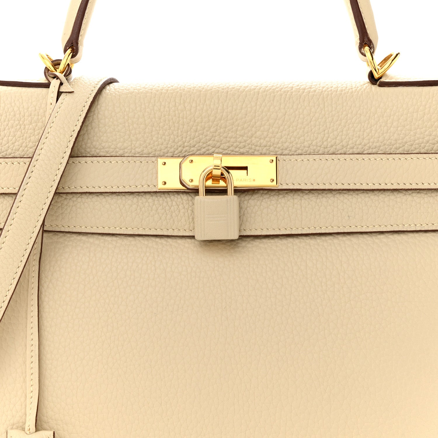 Hermes Taurillon Clemence Kelly Retourne 35 Parchemin 8 of 20
