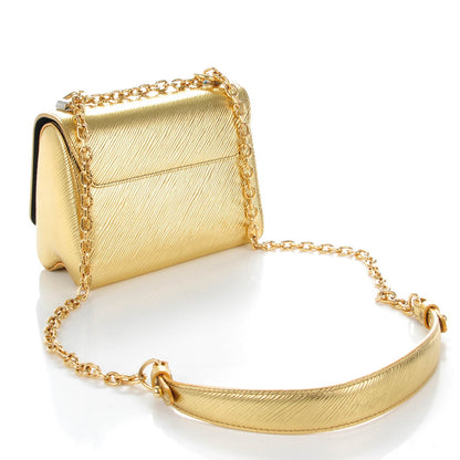Louis Vuitton Epi Twist Shoulder Bag PM Gold 3 of 6