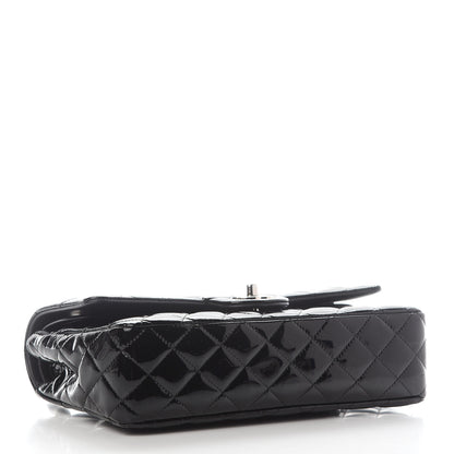 Chanel Patent Quilted Medium Double Flap Black 4 of 12