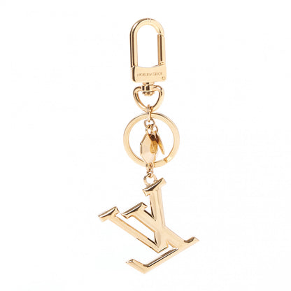 Louis Vuitton LV Facettes Bag Charm Key Holder Gold 2 of 4