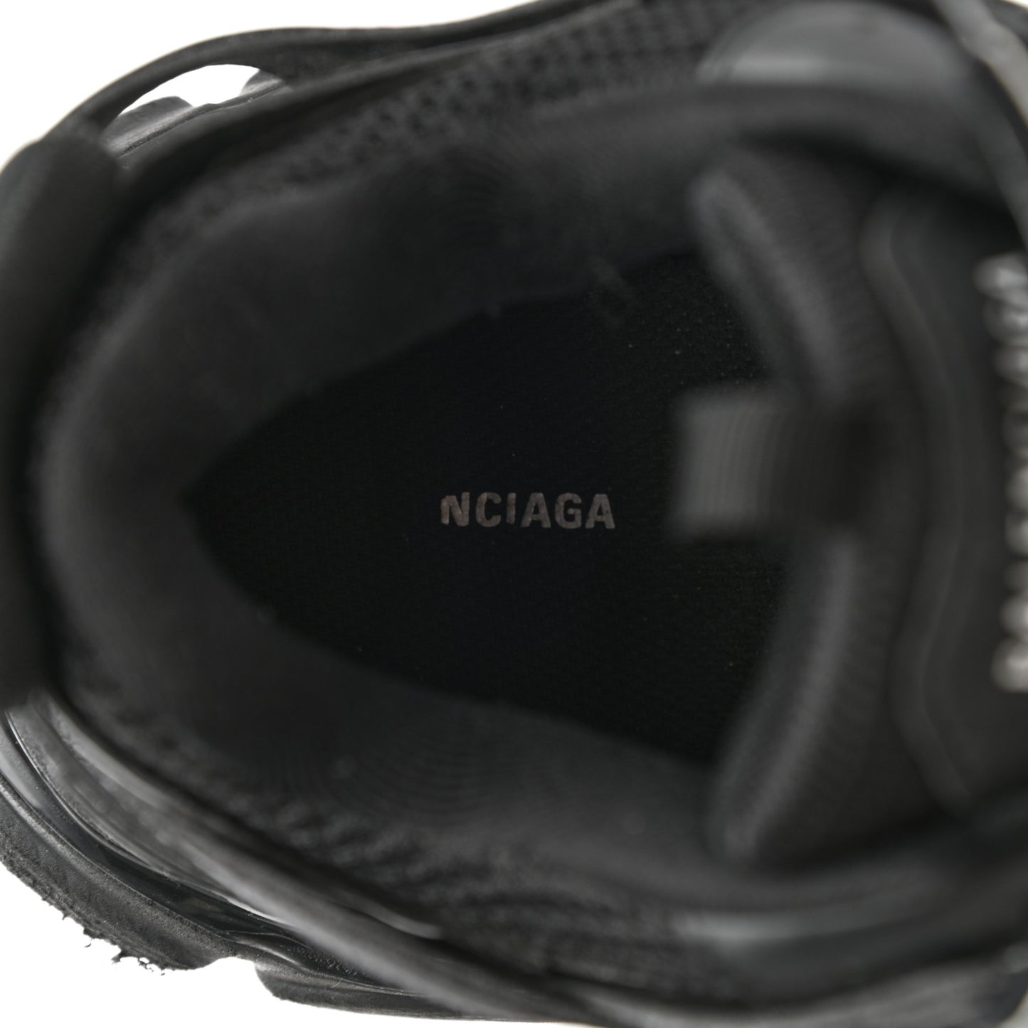 Mesh Nylon Mens Track Sneakers 42 Black
