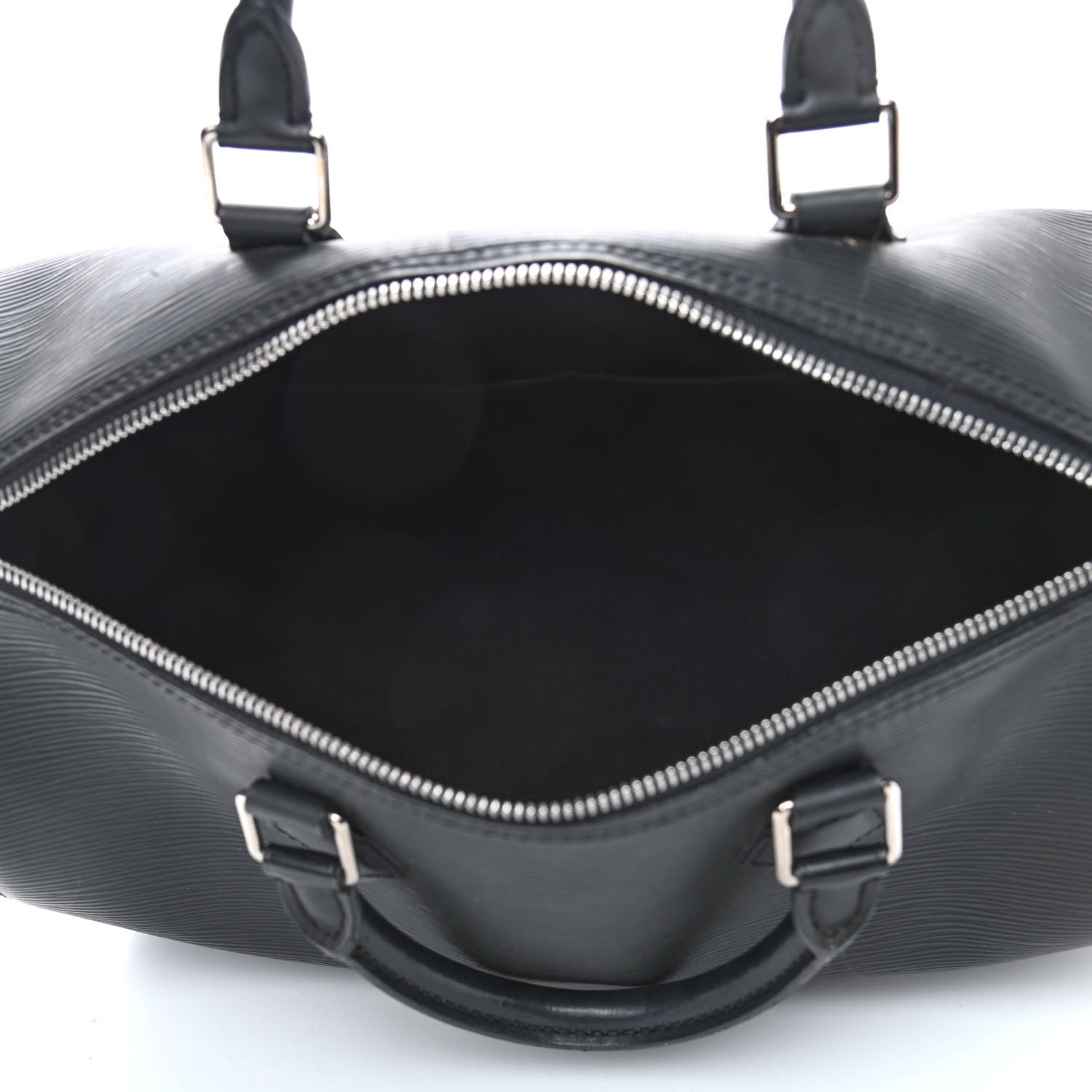 Louis Vuitton Epi Speedy 30 Black 4 of 16