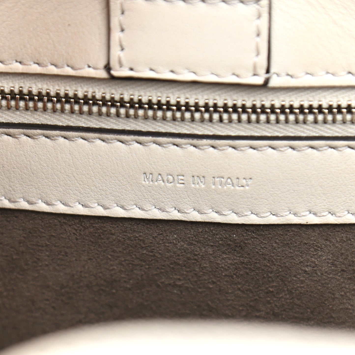 Vitello Century Opaco F is Fendi Bi-Color Small Runaway Satchel White Ice Black