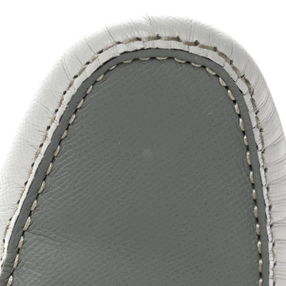 Hermes Epsom Mens Irving Driving Moccasin Loafers 42 9 of 9
