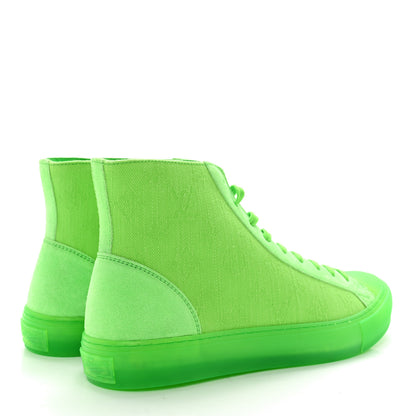 Louis Vuitton Canvas Monogram Mens Tattoo Sneaker Boots 7 Vert 4 of 10