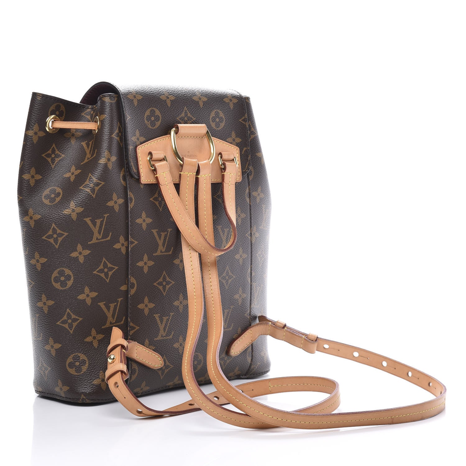 Louis Vuitton Monogram Montsouris NM Backpack 2 of 11