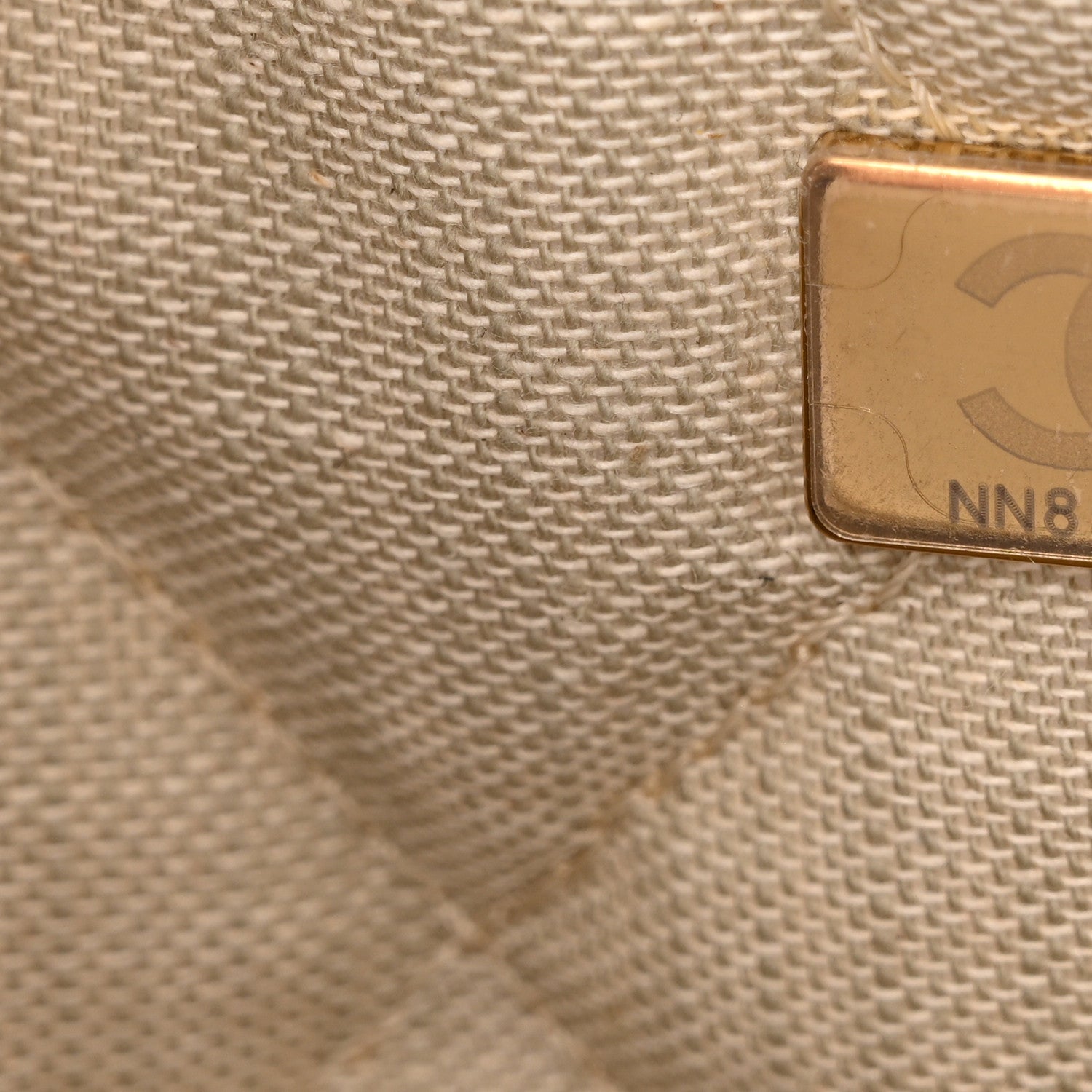 Chanel Cotton Crochet Le Panier Small Shopping Bag Beige Pink Black 7 of 10