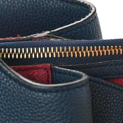 Celine Baby Grained Calfskin Small Tri-Fold Bag Steel Blue 11 of 12