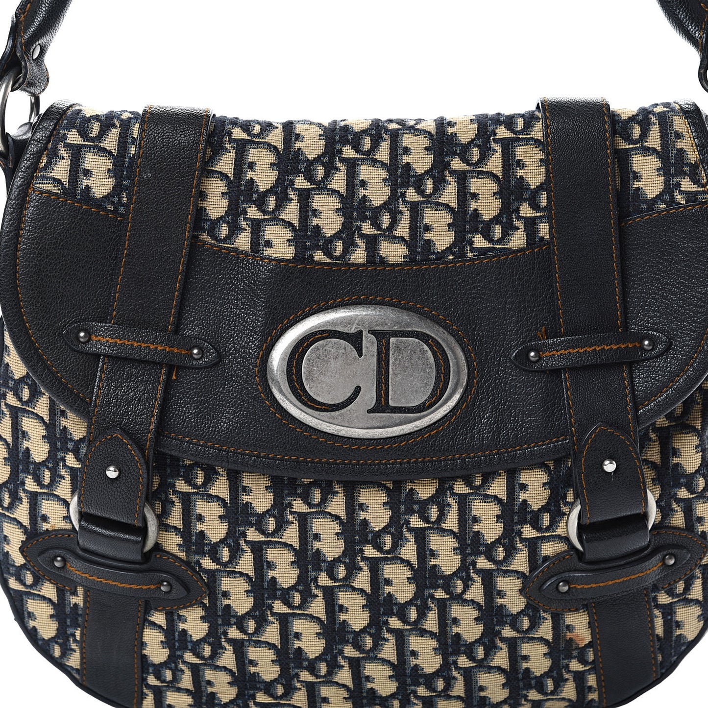 Monogram Traveler Shoulder Bag Navy