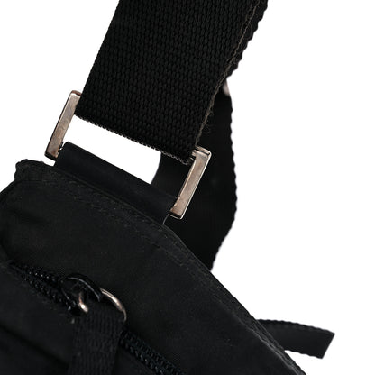 Prada Nylon Vela Flat Messenger Bag Black 21 of 21