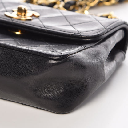 Chanel Lambskin Quilted Mini Flap Black 6 of 11