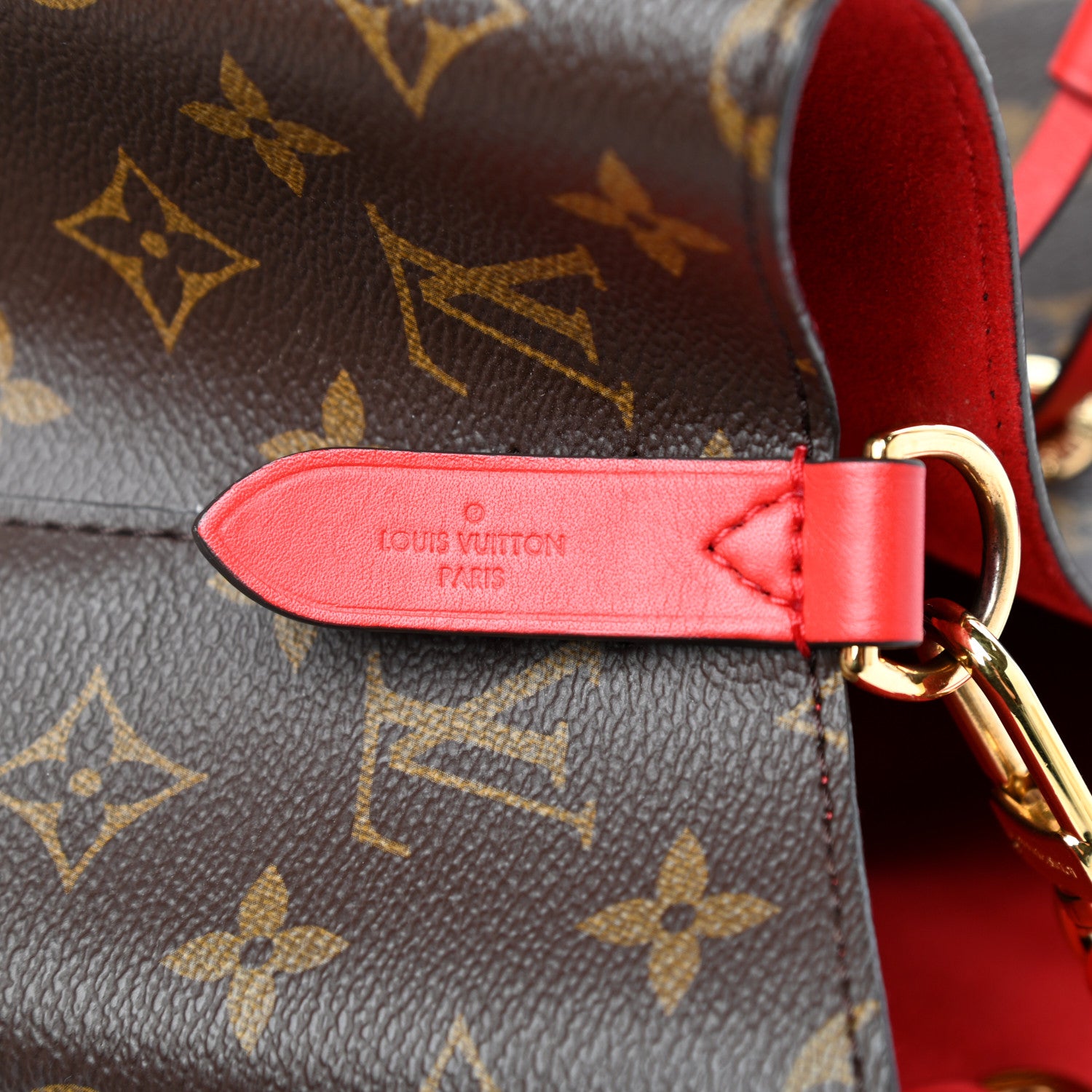 Louis Vuitton Monogram Neonoe MM Coquelicot 6 of 9