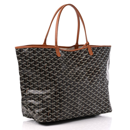 Goyard Goyardine Saint Louis GM Black Gold 4 of 9