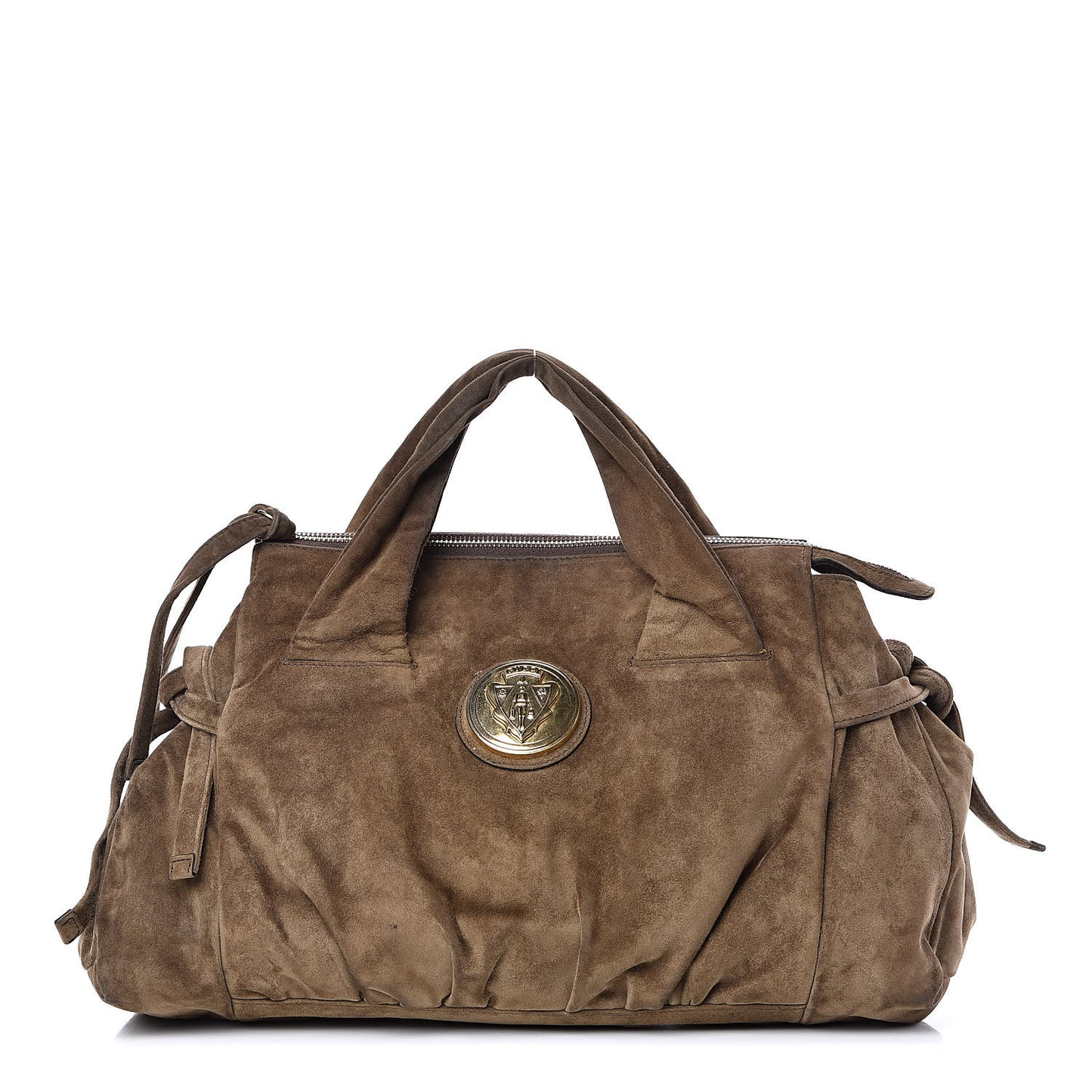 Suede Medium Hysteria Tote Brown