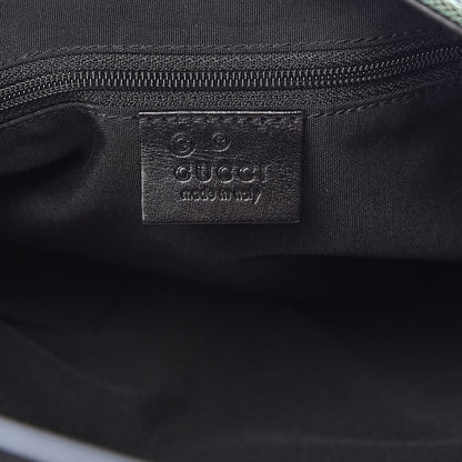 Gucci Monogram Signature Hobo Shoulder Bag Green 6 of 16