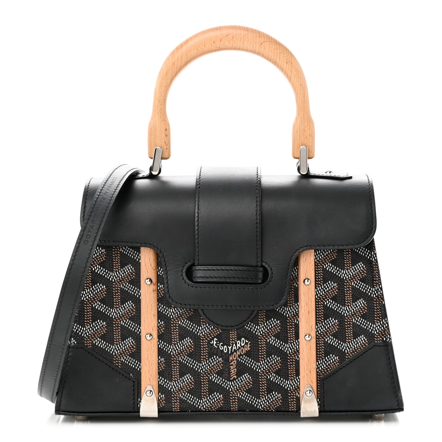 Goyardine Structure Mini Saigon Black