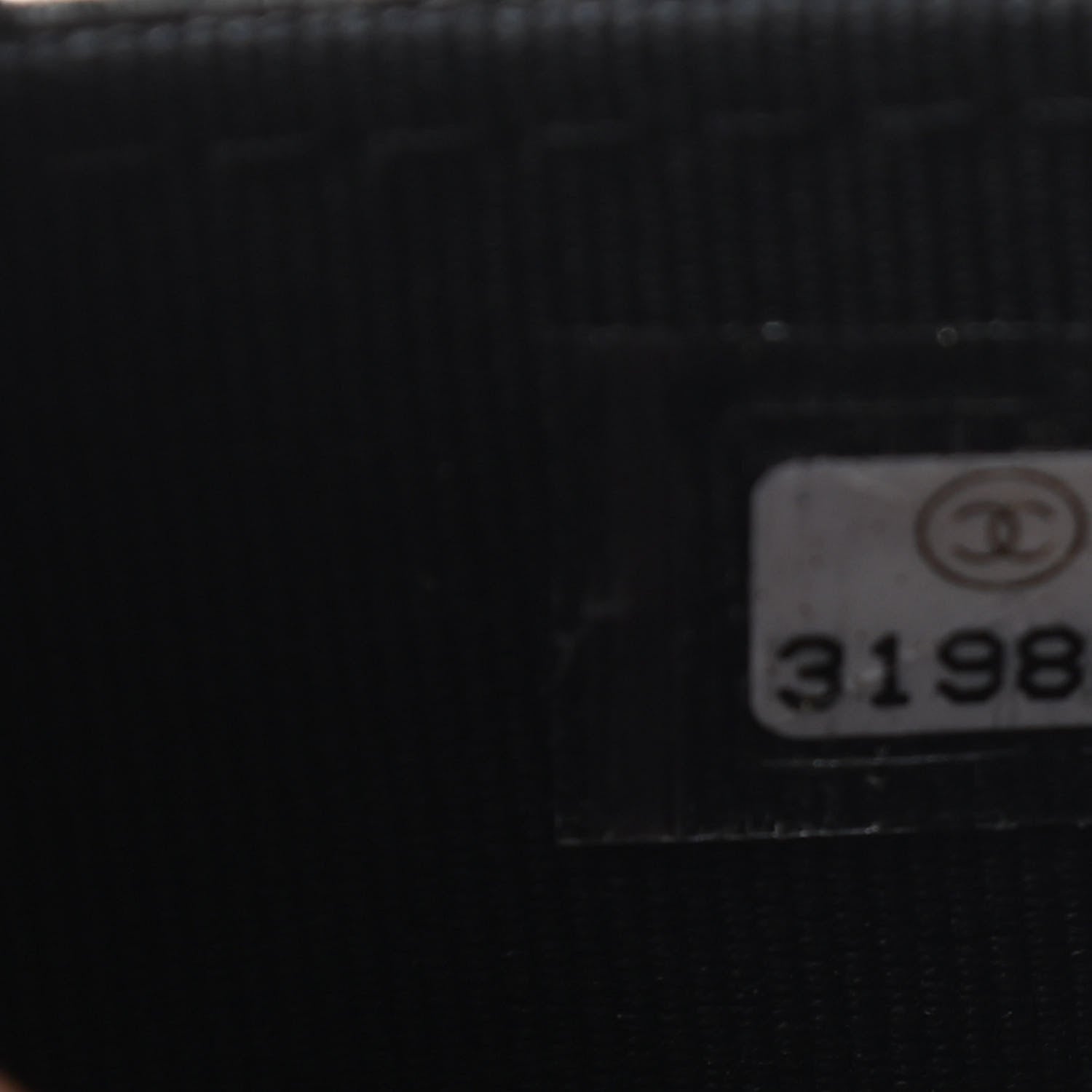 Chanel Caviar Quilted Flap Card Holder Wallet Black 8 of 9