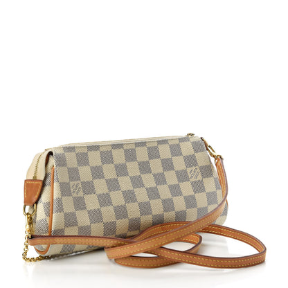 Louis Vuitton Damier Azur Eva Clutch 3 of 10