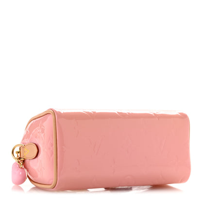Louis Vuitton Vernis Monogram Nano Speedy Mochi Pink 4 of 12