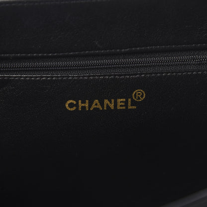 Chanel Lambskin CC Shoulder Bag Black 6 of 13