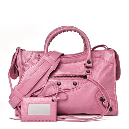 Balenciaga Agneau Classic Hardware City S Rose Guimauve 1 of 14