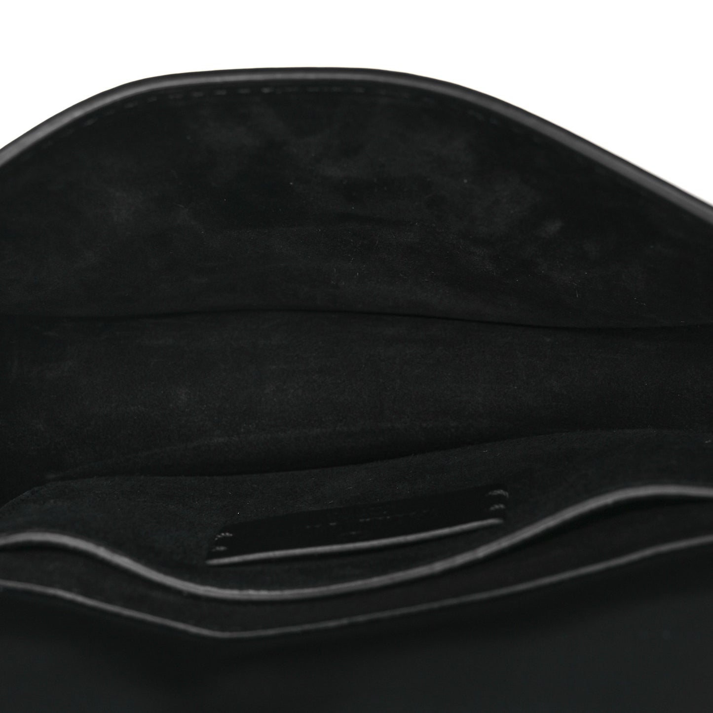 Calfskin Supervee Belt Bag Black
