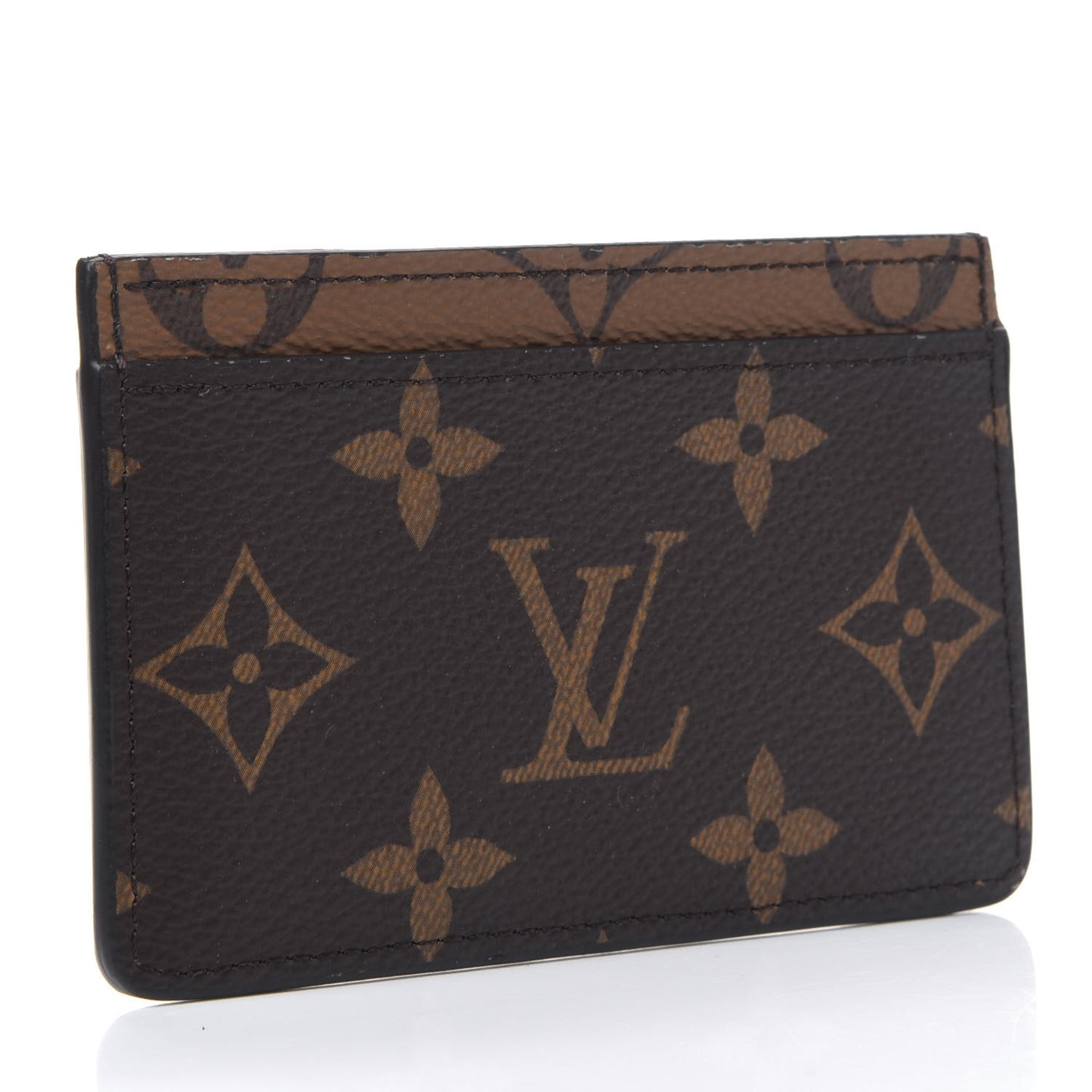 Reverse Monogram Card Holder