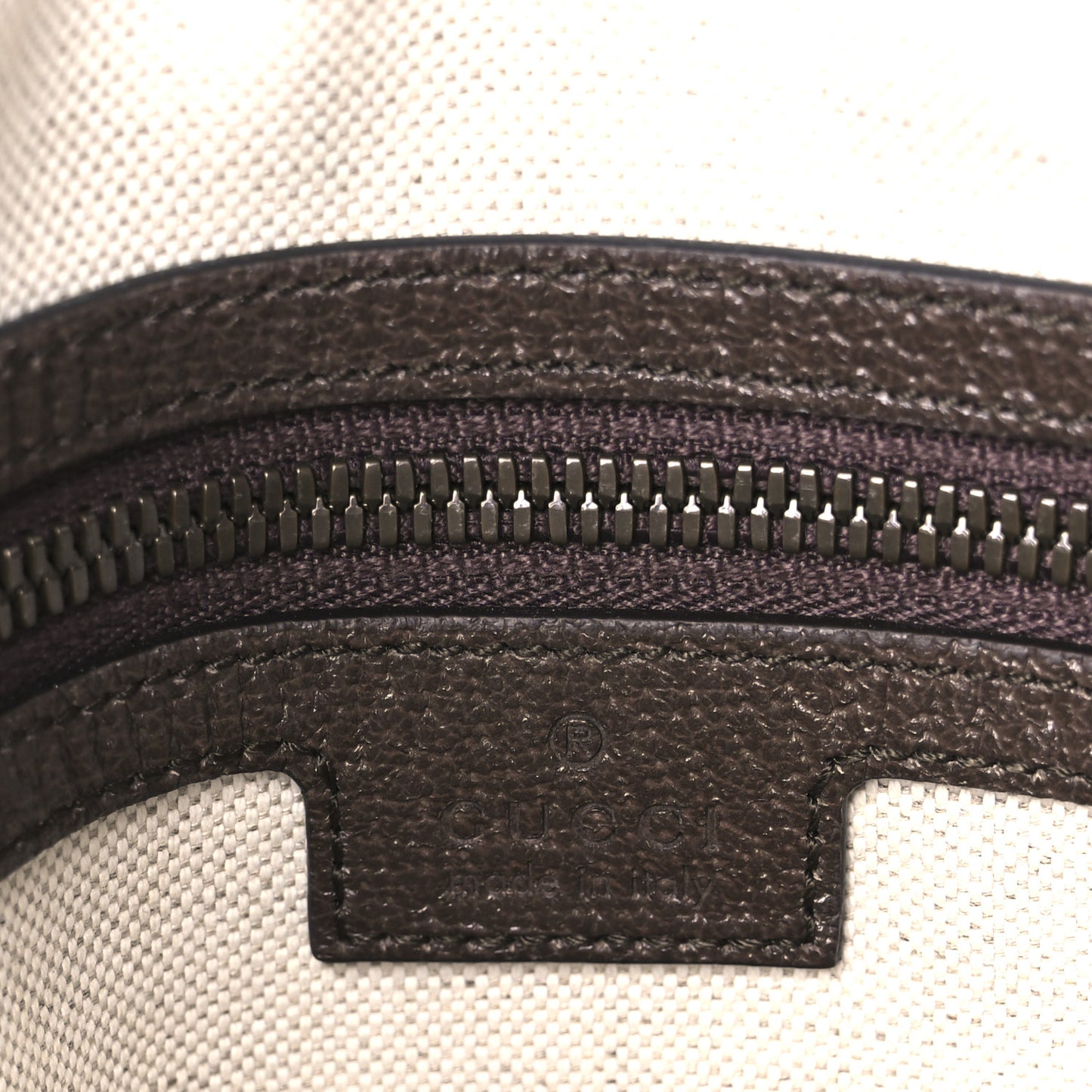 GG Supreme Monogram Web Small Ophidia Messenger Bag Brown