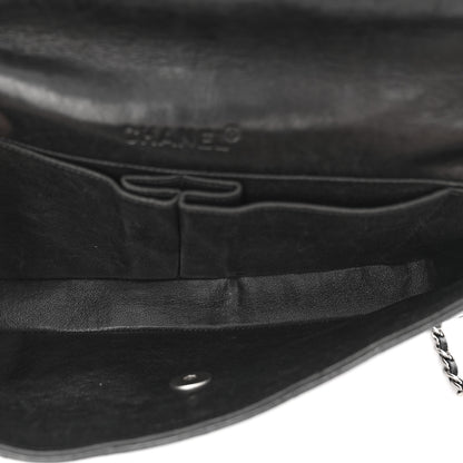 Chanel Patent Quilted East West Chocolate Bar Flap Black 5 of 14