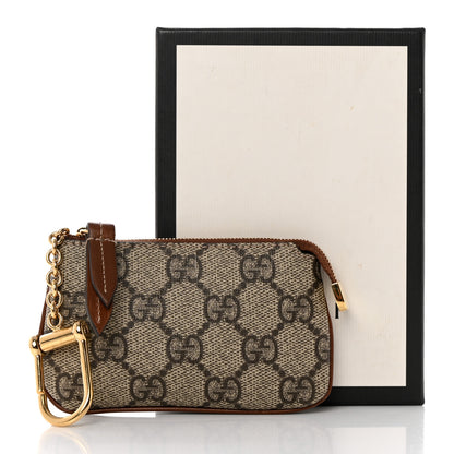 Gucci GG Supreme Monogram Key Case Brown 9 of 9
