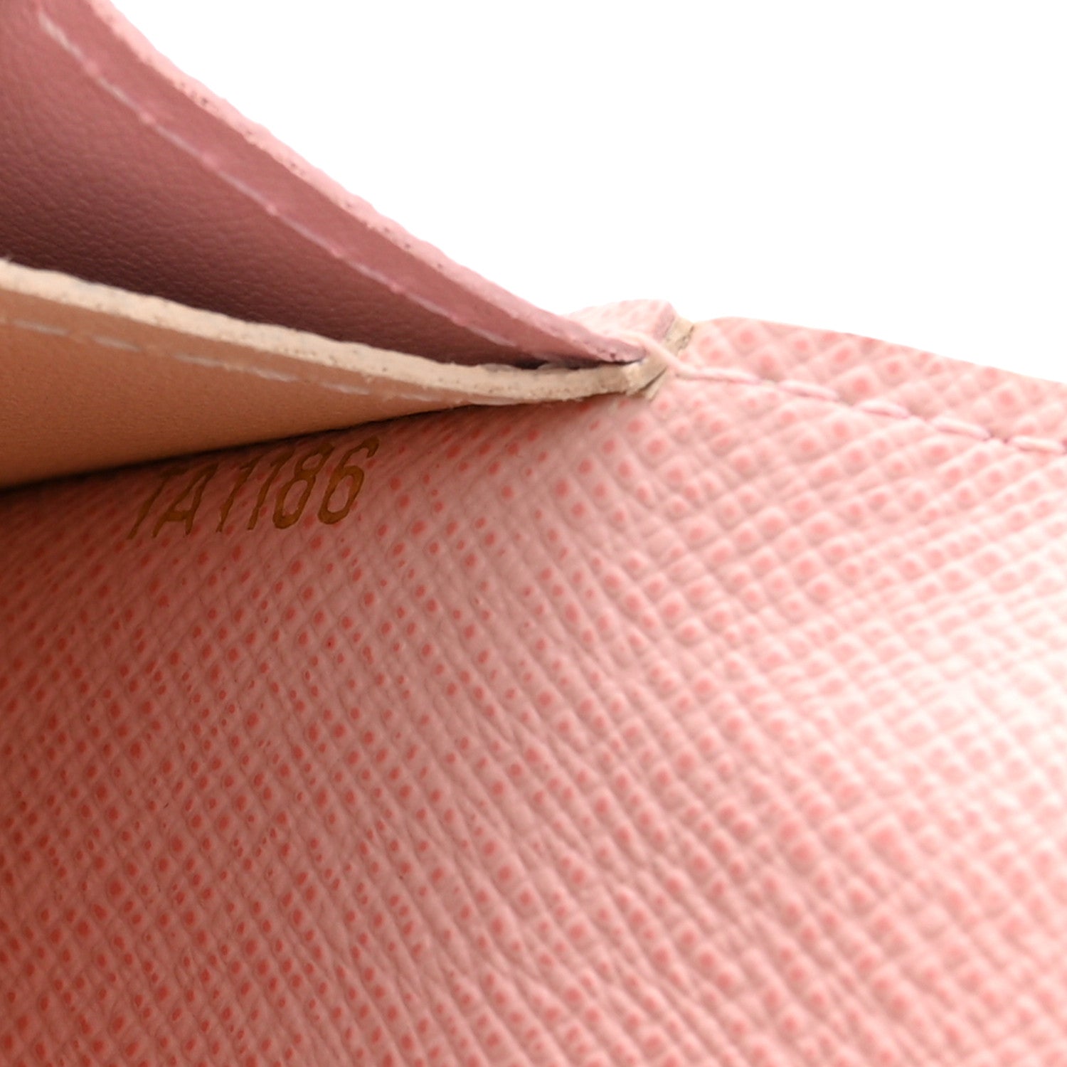 Louis Vuitton Damier Azur Emilie Wallet Rose Ballerine 8 of 10