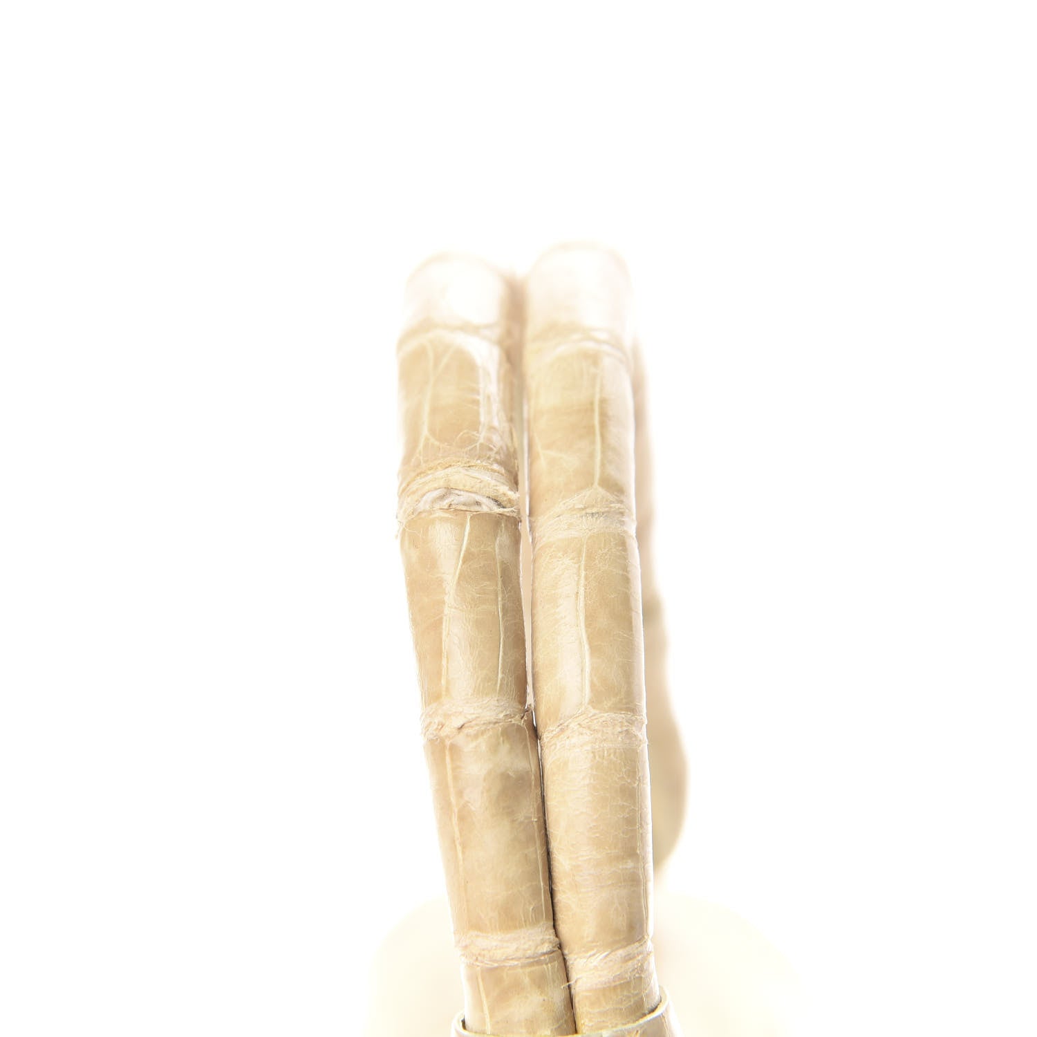 Nancy Gonzalez Crocodile Top Handle Bag Ivory 8 of 11