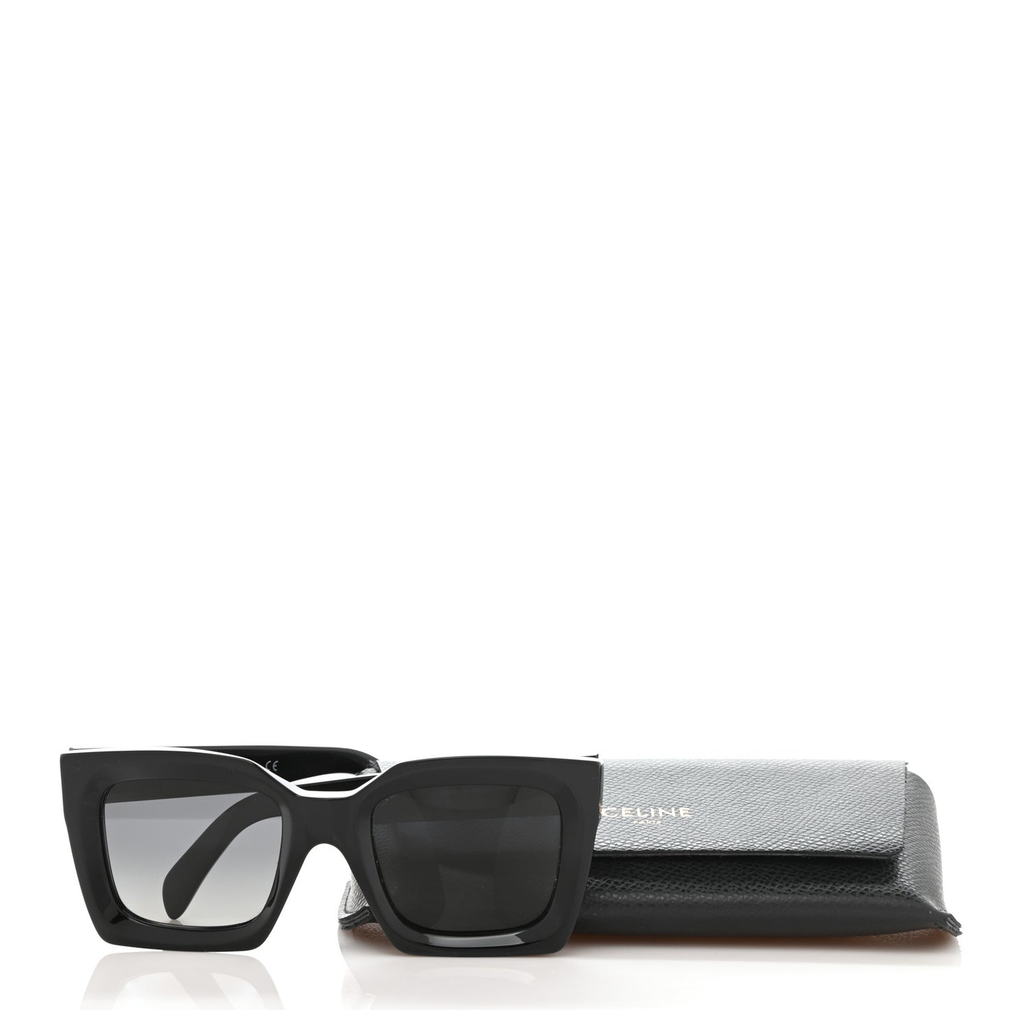 Acetate Square Sunglasses CL401301 Black