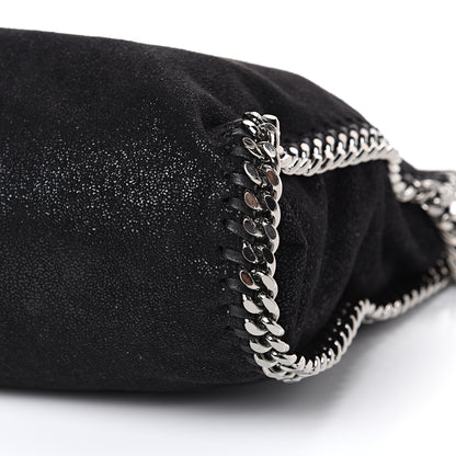 Stella McCartney Shaggy Deer Falabella Fold Over Tote Black 9 of 9