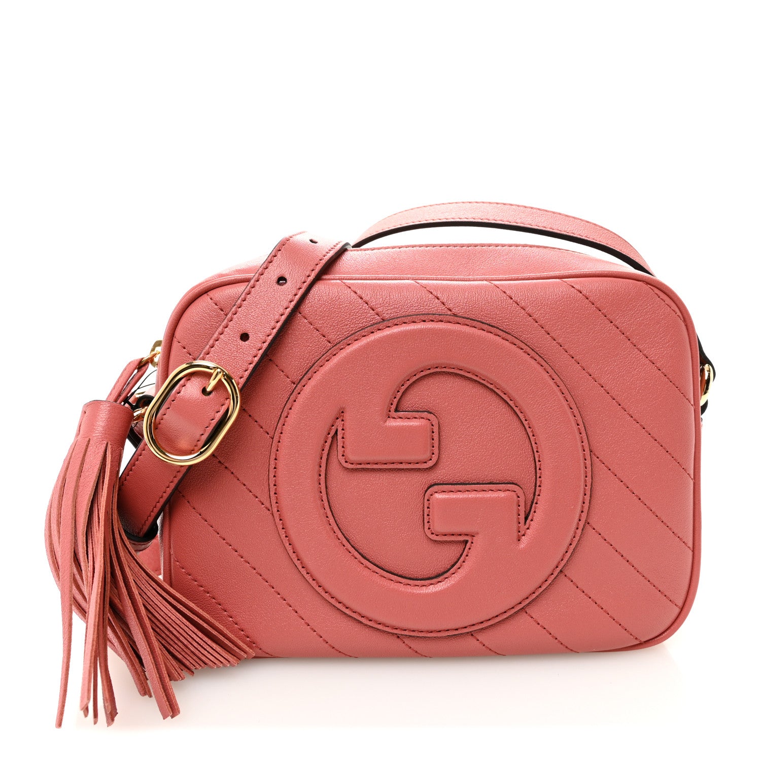 Gucci Sakai Be Green Calfskin Diagonal Stitched Small Blondie Shoulder Bag Gorgeus Grace 1 of 10