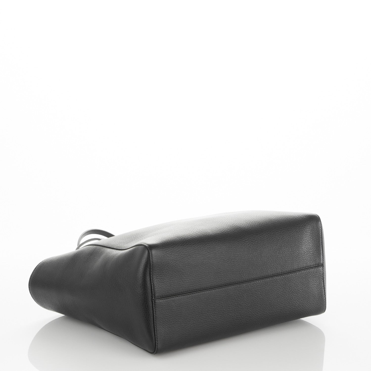 Gucci Pebbled Calfskin Medium Swing Tote Black 4 of 6
