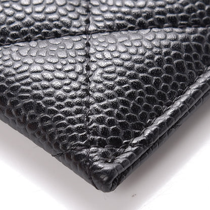 Chanel Caviar Quilted Card Holder Black 6 of 12