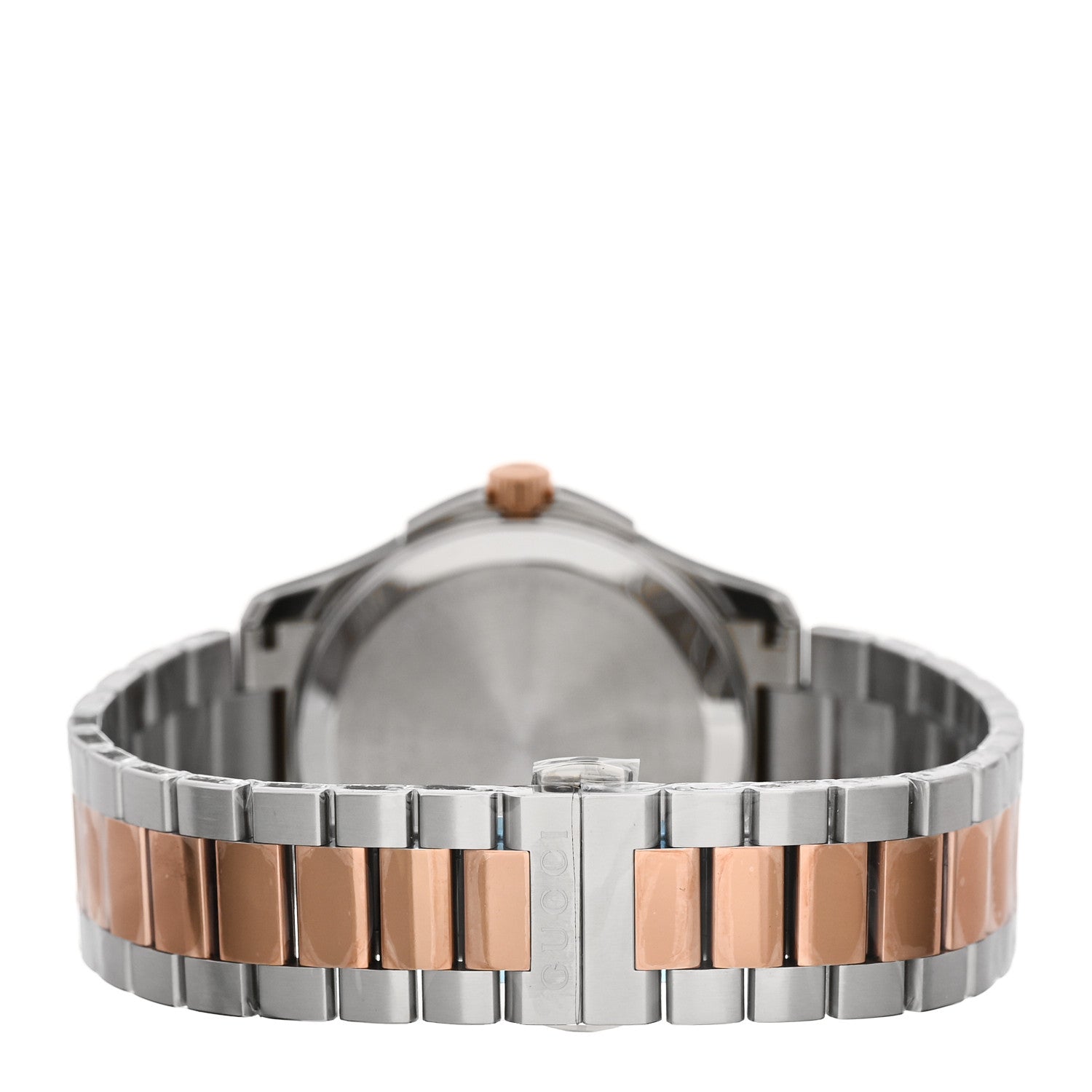 Gucci Stainless Steel 38mm G-Timeless Two Tone Quartz Watch 3 of 4