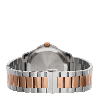 Gucci Stainless Steel 38mm G-Timeless Two Tone Quartz Watch 3 of 4