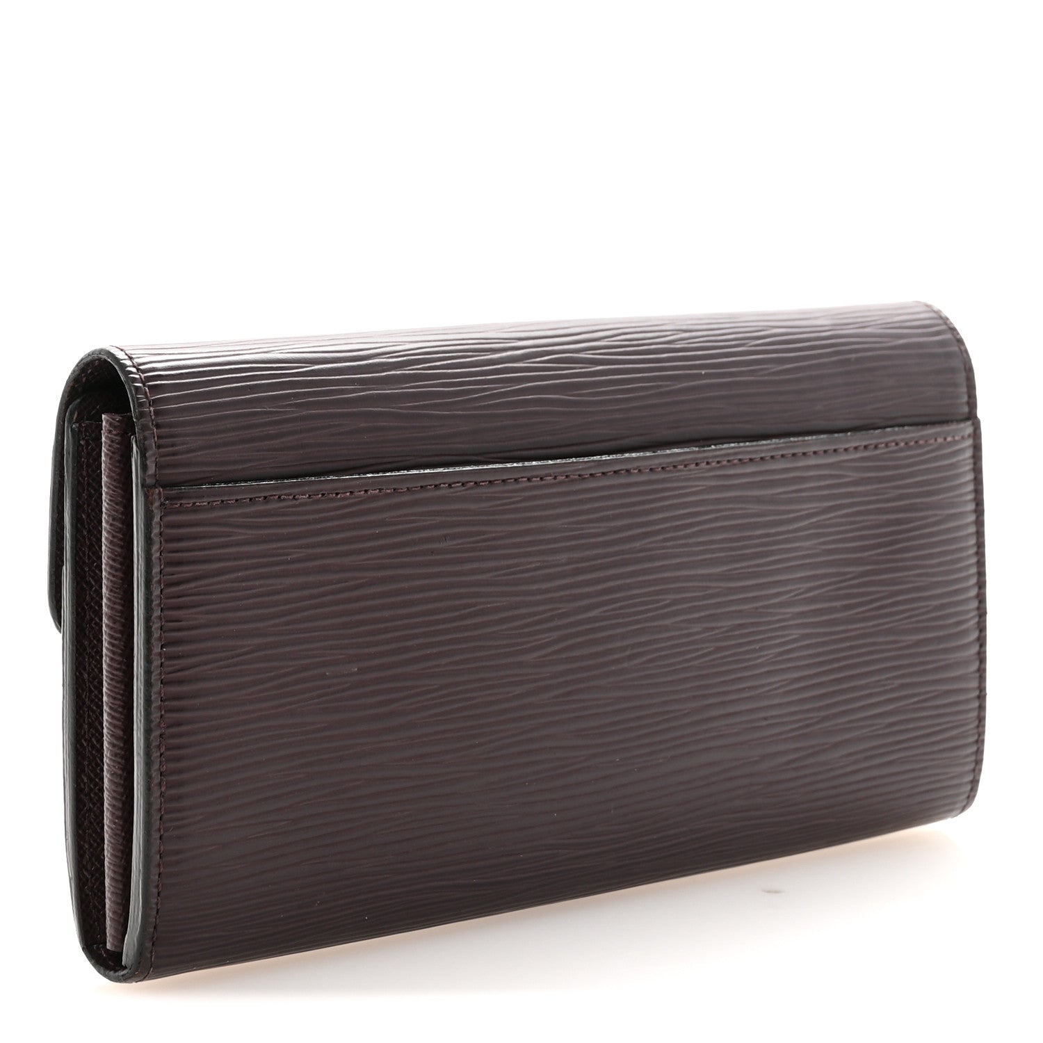 Louis Vuitton Epi Sarah Wallet NM Cassis 3 of 6