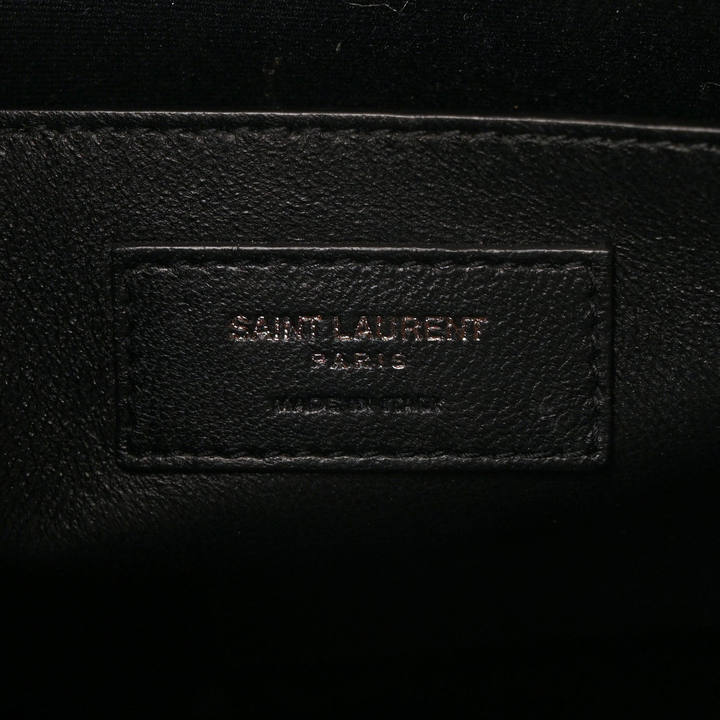 Shiny Calfskin Medium Uptown Tote Black