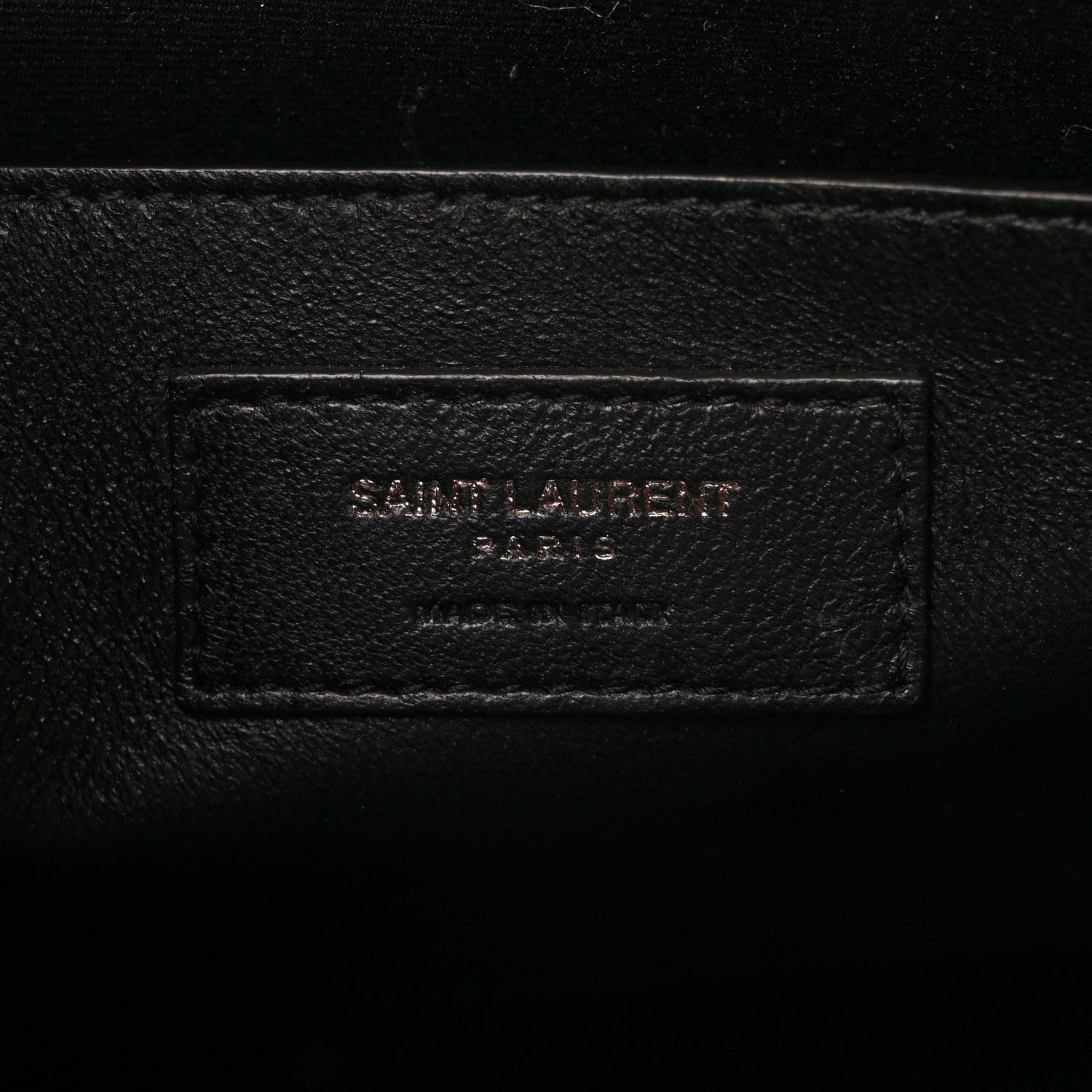 Saint Laurent Shiny Calfskin Medium Uptown Tote Black 6 of 10