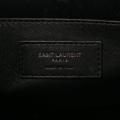Saint Laurent Shiny Calfskin Medium Uptown Tote Black 6 of 10