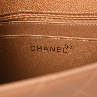 Chanel Calfskin Stitched Mademoiselle Flap Brown 5 of 10