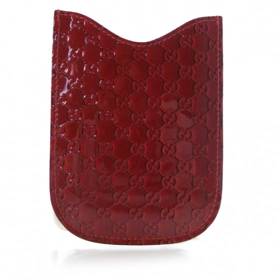 Patent Microguccissima Blackberry Case Red