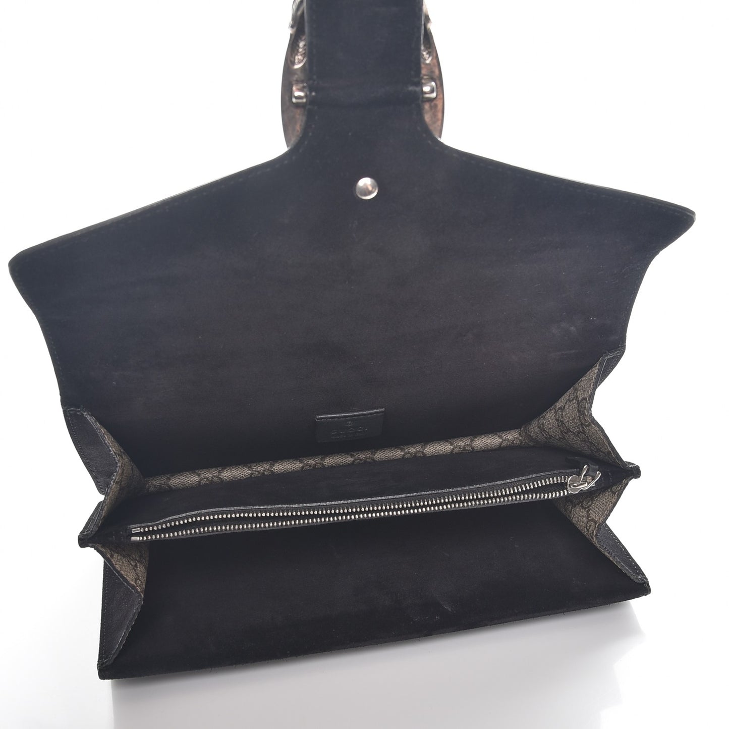 GG Supreme Monogram Small Dionysus Shoulder Bag Black