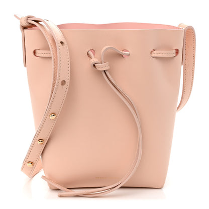 Mansur Gavriel Calfskin Mini Mini Bucket Bag Rosa 1 of 15