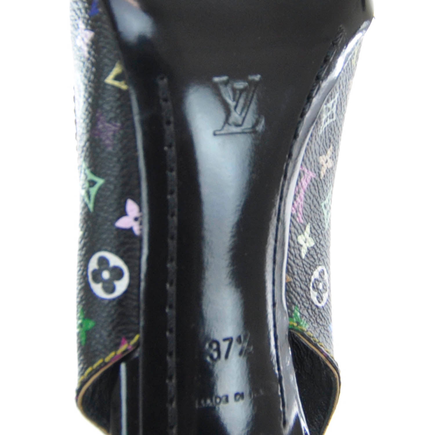 Louis Vuitton Multicolor Slingback Pumps 37.5 6 of 11